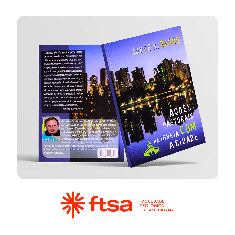 Livro: Ações pastorais da igreja com a cidade
